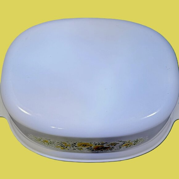 RARE - Corning Ware Roaster in the April Pattern = DC-2 1/2-B - Picture 4 of 4